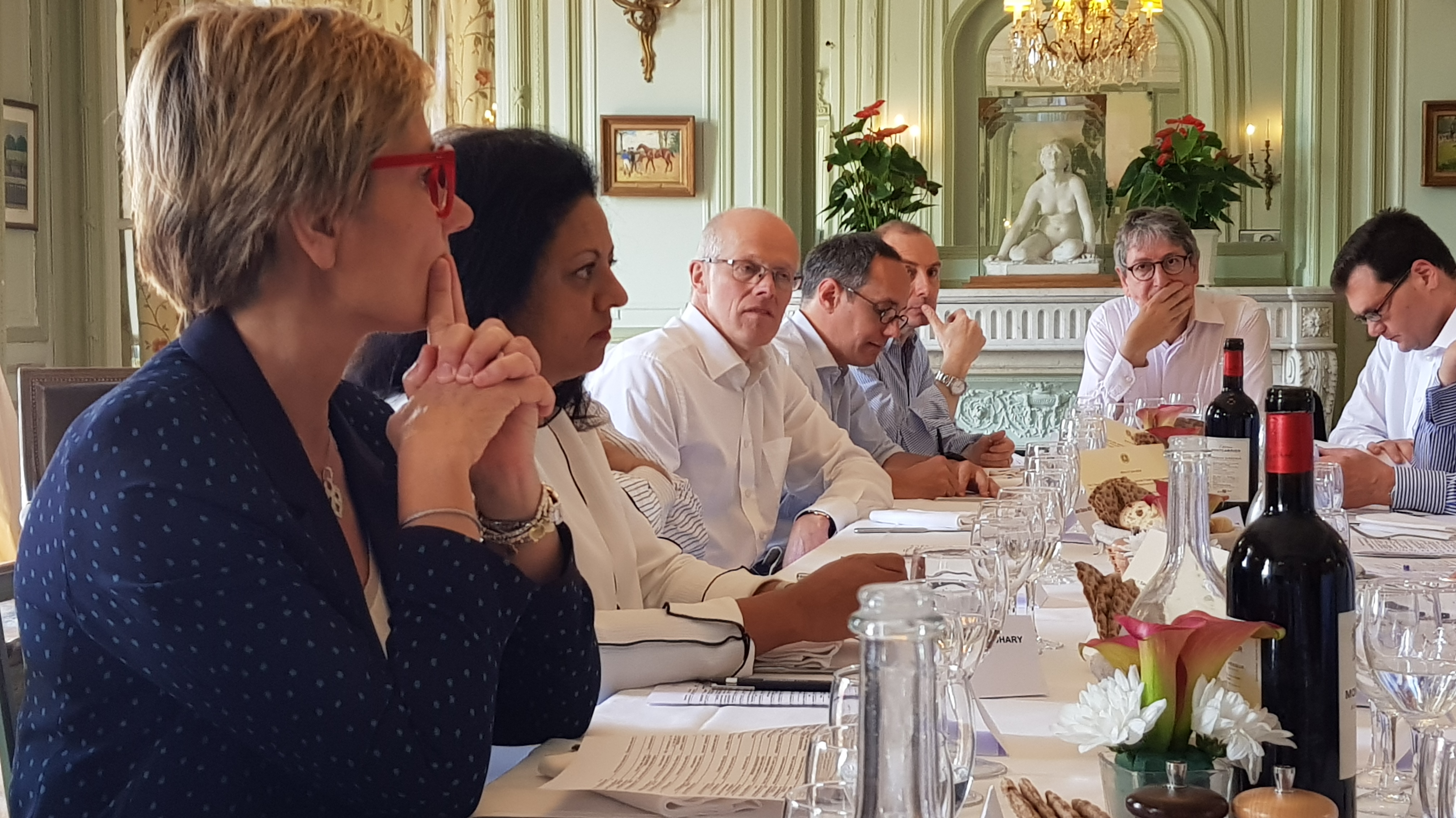 Martin McCourt speaks at Lunch at the Circle