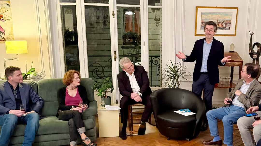 Hervé de Villers at Lunch at the Circle